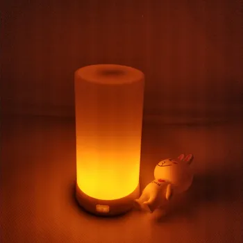 

LED creative night Lamps KTV Lamp Corridor USB Charging Small Dining Leisure Bar Flame Effect Magnetic Base