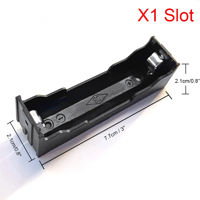 battery pack for camping New DIY ABS 18650 Power Bank Cases 1X 2X 3X 4X 18650 Battery Holder Storage Box Case 1 2 3 4 Slot Batteries Container Hard Pin canon battery