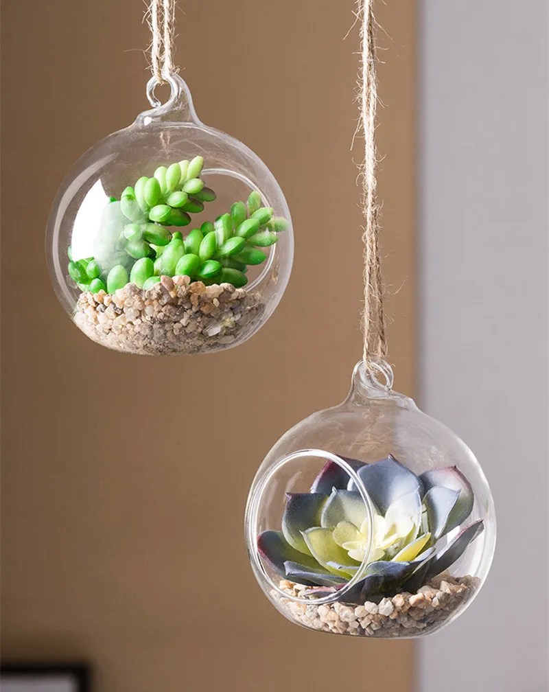 18pcs 8cm mixed base Диаметр = 8 см) с небольшой платформой, Размеры прозрачный Стекло Террариум 18 шт./упак. висячий стеклянный глобус Свадебное Украшение подвесное Стекло мяч - Цвет: 18pcs 8cm mixed base