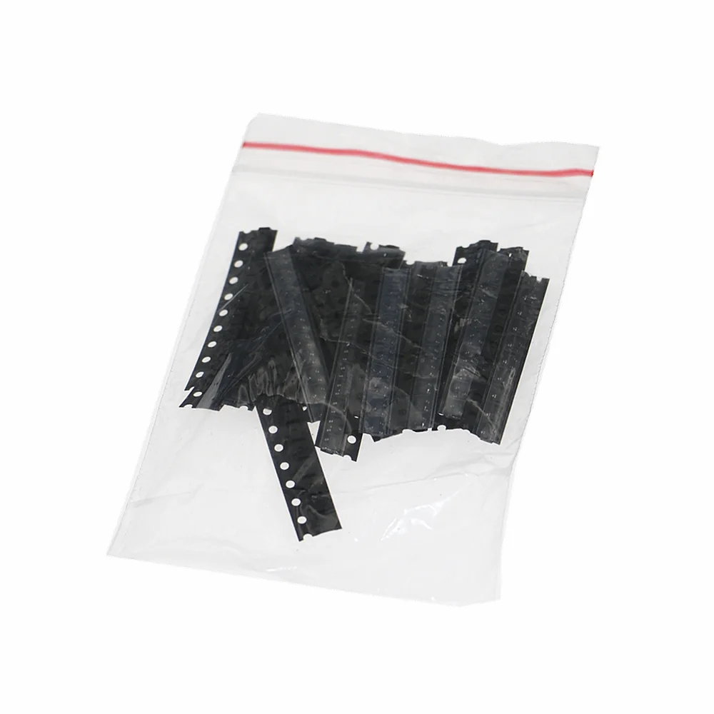 SMD Chip Transistor Assortment Kit 200pcs/lot 20values*10pcs 2N2222 S8050 S8550 S9014 S9015 S9018 TL431 C945 A1015 C1815 A42 A92 bjt transistor transistors kit