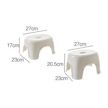 

2020Hot Japan Style Thicken Plastic Stools Living Room Non-slip Bath Bench Children Stool Changing Shoes Stool Kids Furnitur