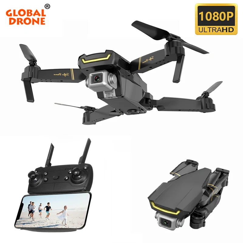 $48.8 Global Drone GW89 WIFI FPV with HD 1080P Camera Dropship RC Helicopter Toys for Kids Quadcopter Dro