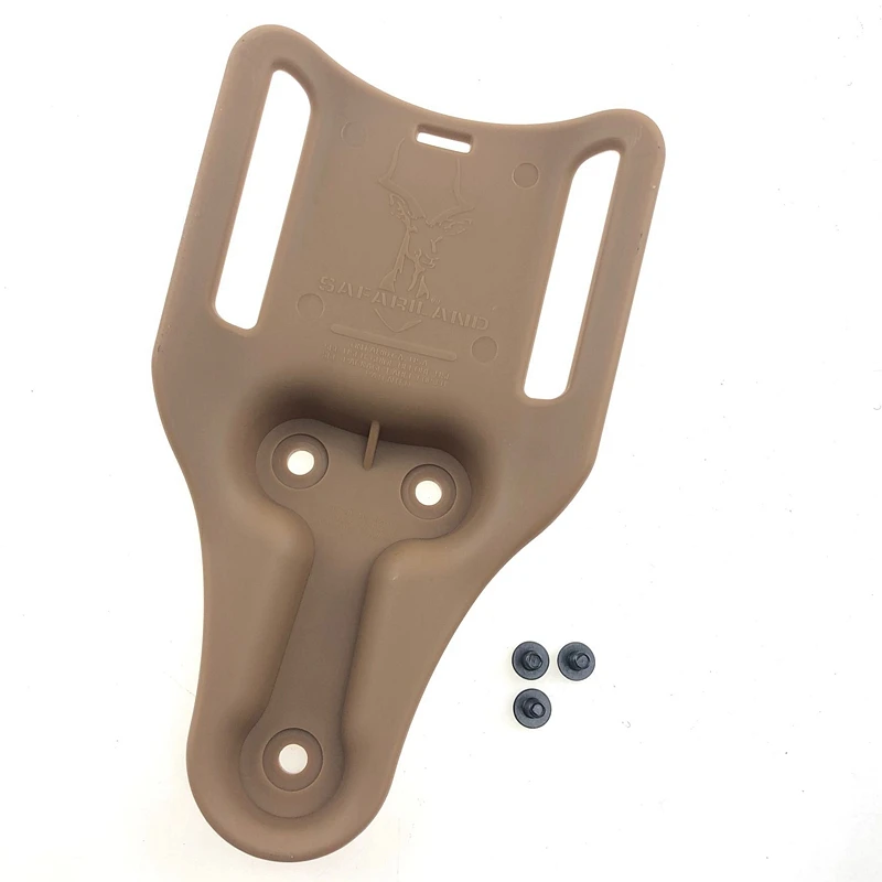 

New Arrivel Belt Loop Coyote Brown Tactical Airsoft 2'' Belt Holster Drop Adapter SOG Clip Mount with 3 Screws