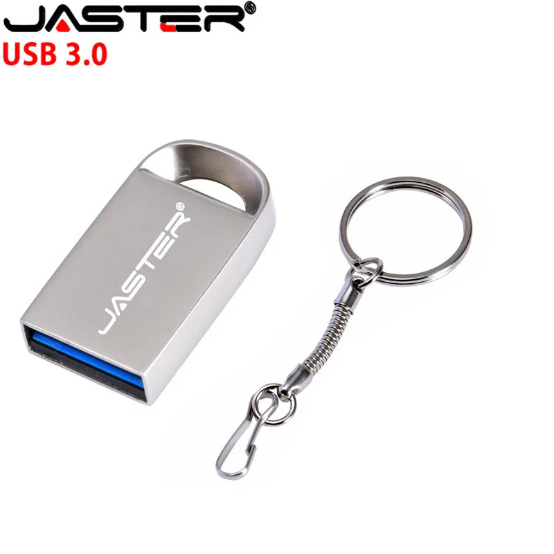 JASTER USB 3,0 мини USB металлический 4 ГБ 16 ГБ 32 ГБ 64 ГБ флеш-накопитель водонепроницаемый usb накопитель высокоскоростной логотип клиента