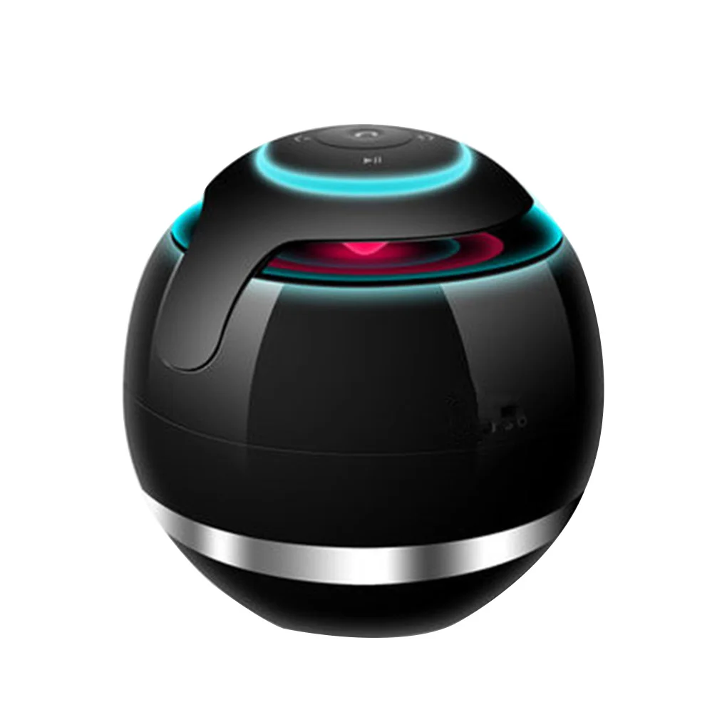 NO.1 Громкий светодиодный Bluetooth динамик беспроводной шар мини Handfree TF FM радио музыка громкий динамик s ручной звонок для iPhone 6 ПК с микрофоном - Color: NO.1