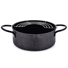 Утюжок утолщенный бытовой фритюрница 20 см инструмент для приготовления пищи портативная сковорода посуда антипригарный сосуд из безвредных материалов