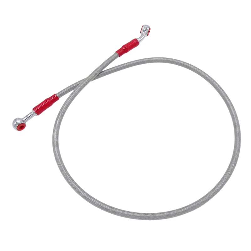 45cm/90cm Motorcycle Dirt Bike Braided Steel Hydraulic Reinforce Brake Line Clutch Oil Hose Tube for YAMAHA ect Most Motorcycle