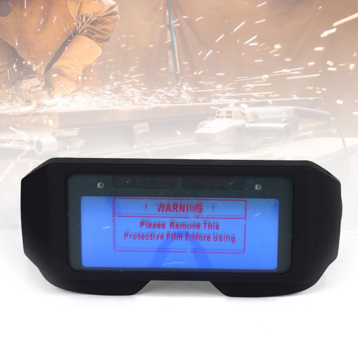 Welding Eyes Goggle Anti-Ultraviolet Solar Powered Auto Darkening Welding Mask Helmet Eyes Goggle Welder Glasses Anti-Glare