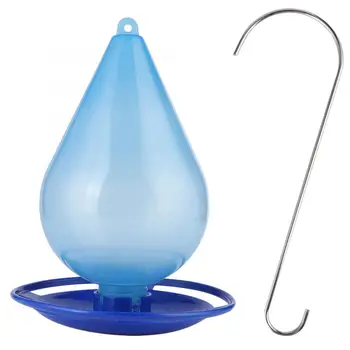 

Hanging Transparent Hanging Hummingbird Feeder Outdoor Bird Feeding Device for Garden Decoration