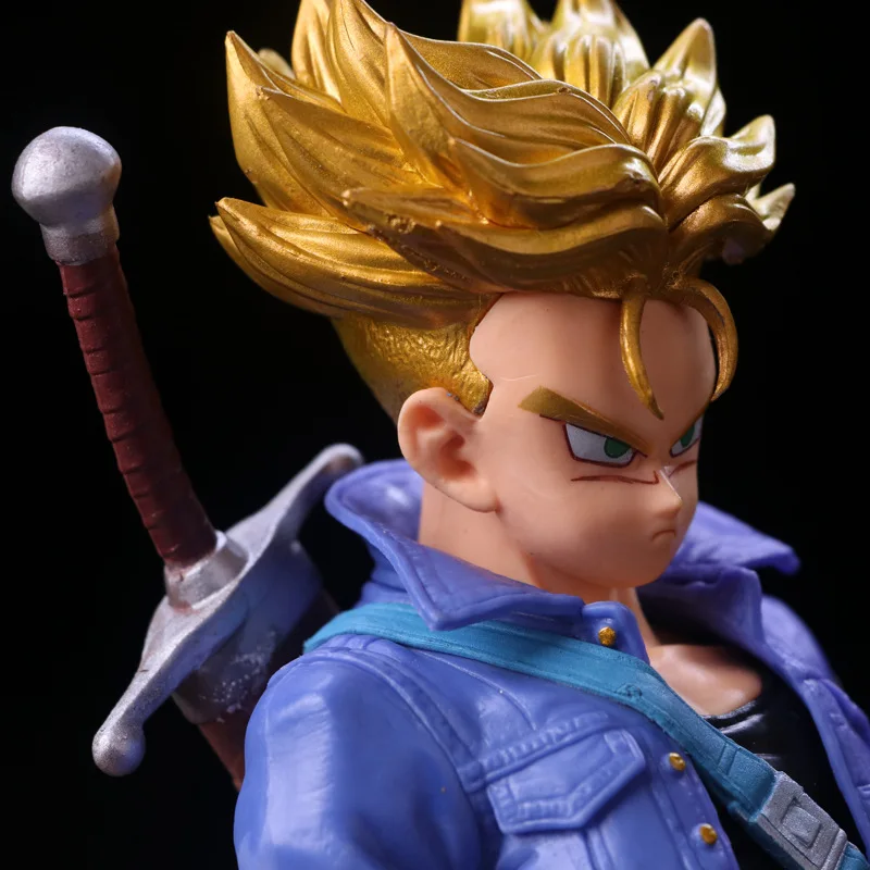 Аниме Гараж Комплект Модель Dragon Ball MSP плавки Супер Saiyan Человек Форма ПВХ большой сборный приз Рисунок № 48