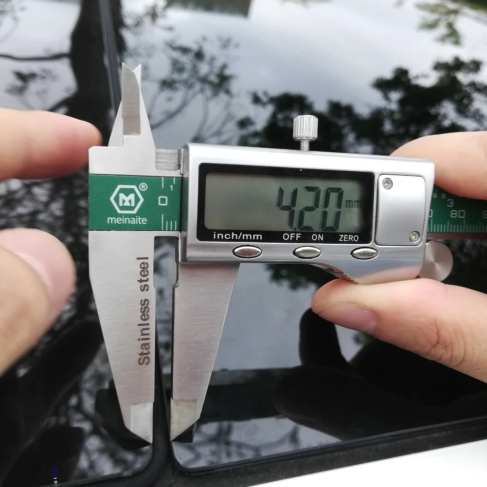 Автомобильная уплотнительная лента для переднего и заднего лобового стекла люка уплотнитель края протектор обшивка резиновая против царапин полоса для Tesla модель 3