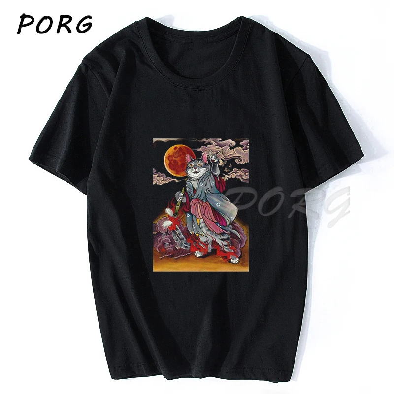 Neko Ramen Japanese Cat Vintage Tee