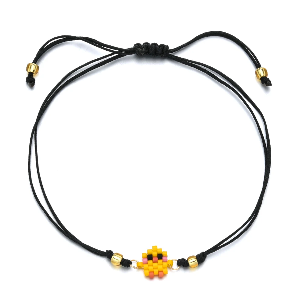 A7 Модные сглаза Diy браслет MIYUKI бисер браслет Pulseras Mujer женские ювелирные изделия хрустальные Браслеты Регулируемая цепочка - Окраска металла: A7
