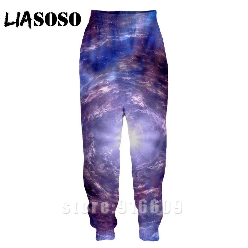 15 3d принт для мужчин и женщин Psychedelic rock полная длина jogger звездное небо Galaxy детские спортивные штаны Топ аниме повседневные спортивные брюки - Цвет: 15