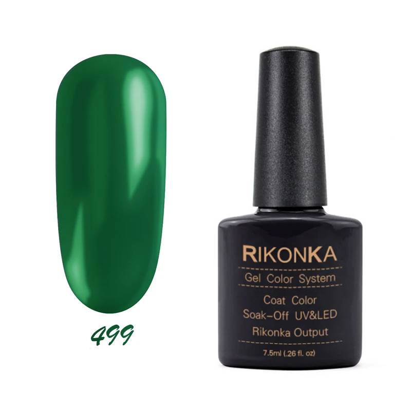 RIKONKA УФ-Гель-лак для маникюра белый Полупостоянный гель UV Vernis светодиодный Гель-лак впитывающий верхнее покрытие ногтей художественный Гель-лак для ногтей набор - Цвет: NG-499