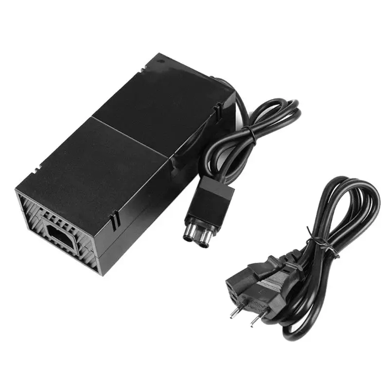 EU Plug ЕС/США/Великобритания зарядное устройство с переходной вилкой Кабель питания Шнур для Xbox One игровой консоли - Цвет: EU Plug