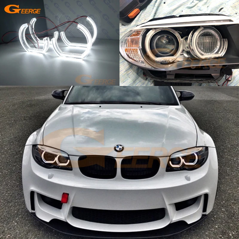 Для BMW 1 серия E82 E88 E87 E81 отличное качество автомобильные аксессуары ультра яркий DTM