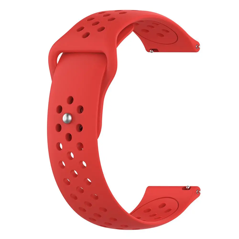 10 цветов силиконовые спортивные дышащие часы ремешок для Garmin Forerunner 245 245M умные часы Универсальный 20 мм ремешок для часов