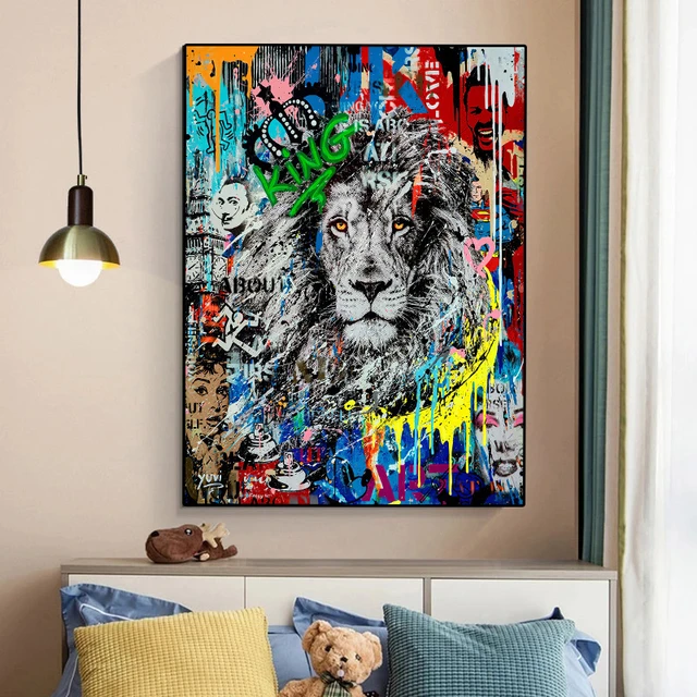 Abstract Motivational Poster And Prints Graffiti Street Art Picture  Inspiring Canvas Wall Painting Decor Cuadros For Living Room - Painting &  Calligraphy - AliExpress