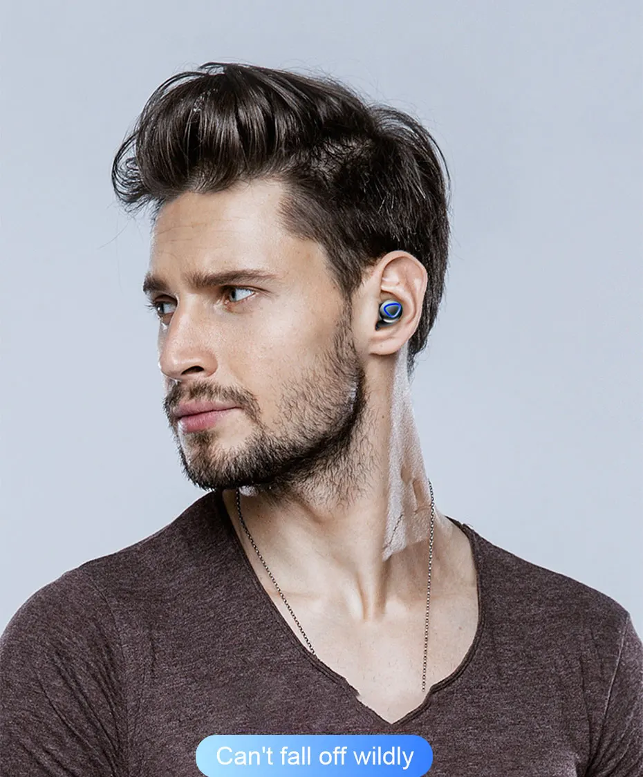 Беспроводной Bluetooth наушники Touch TWS Bluetooth 5,0 гарнитура цифровой светодиодный дисплей с зарядным устройством для спортивных наушников