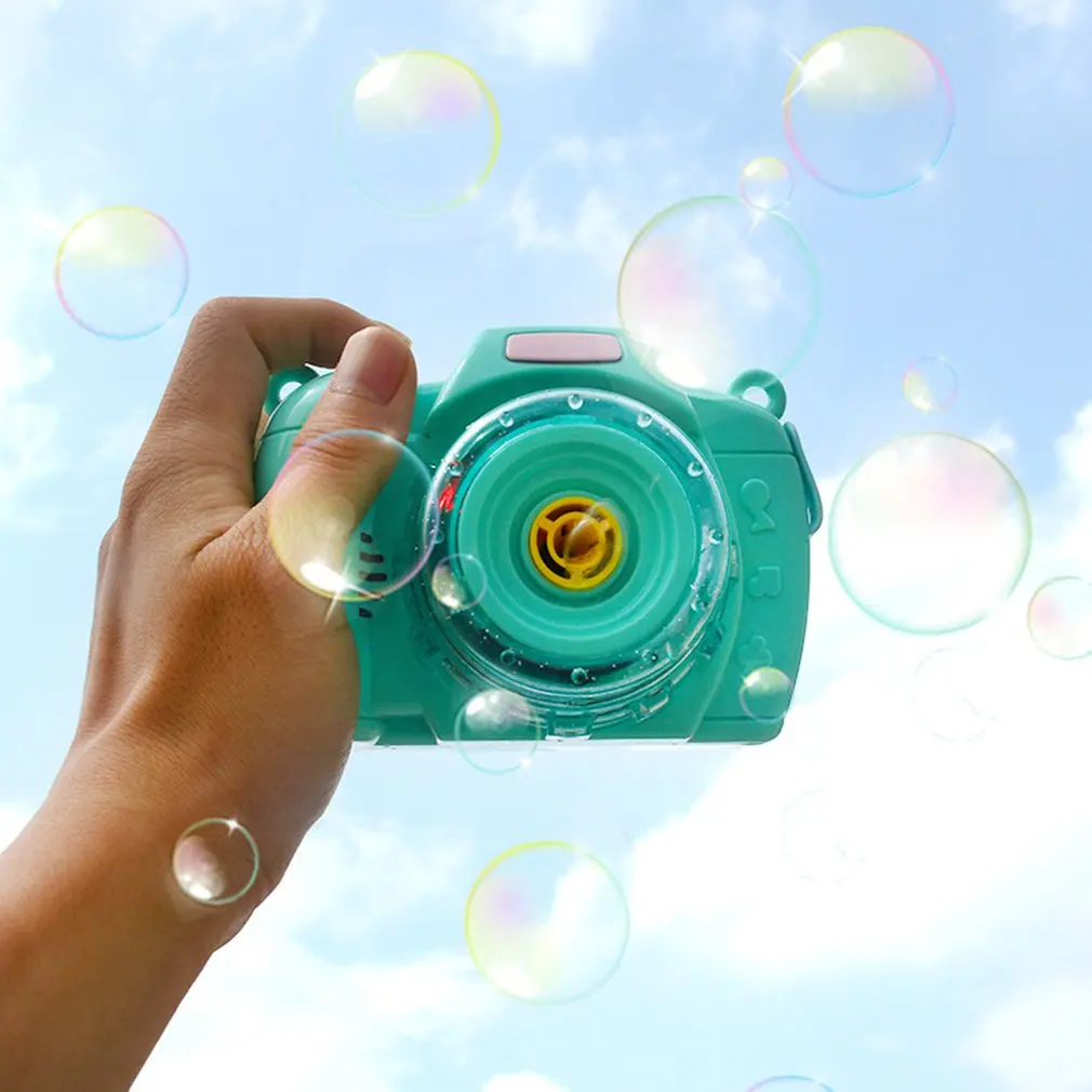 Ma Caron цветные Пузырьковые камеры детские электрические игрушки освещение музыка Рождественский подарок для детей