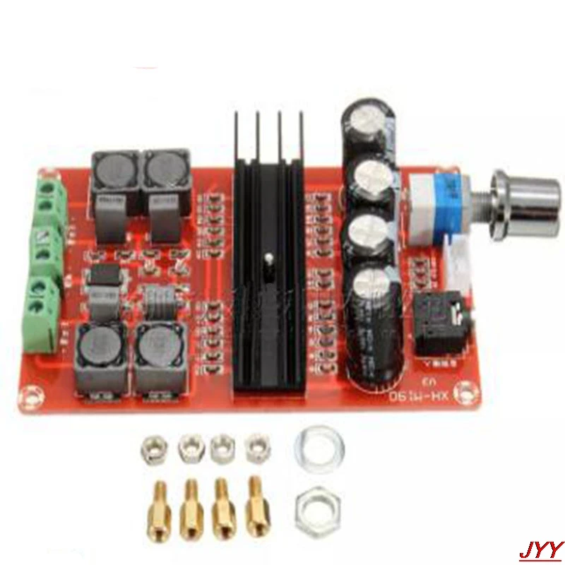

TDA3116D2 XH-M190 high-power digital power amplifier board TPA3116 dual-channel amplifier board 12-24V