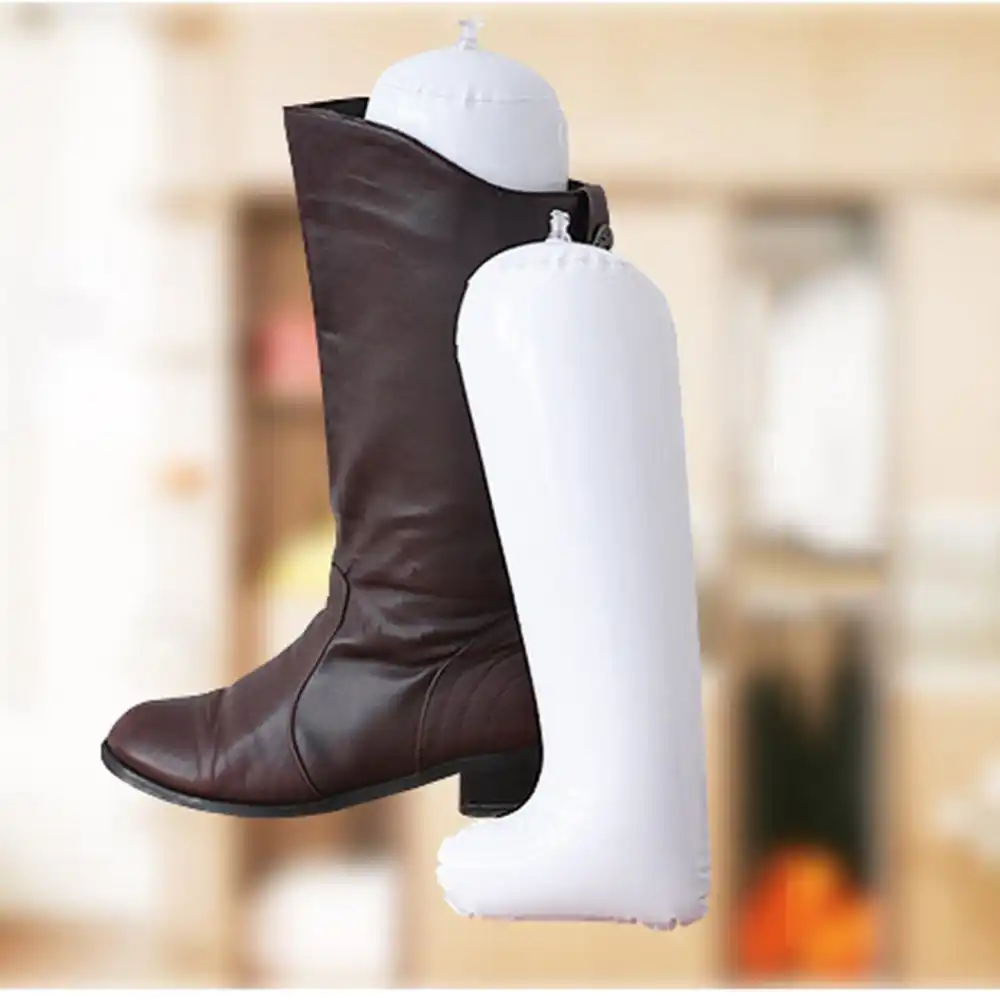 1pair reusable inflatable stretcher support shaper long boots