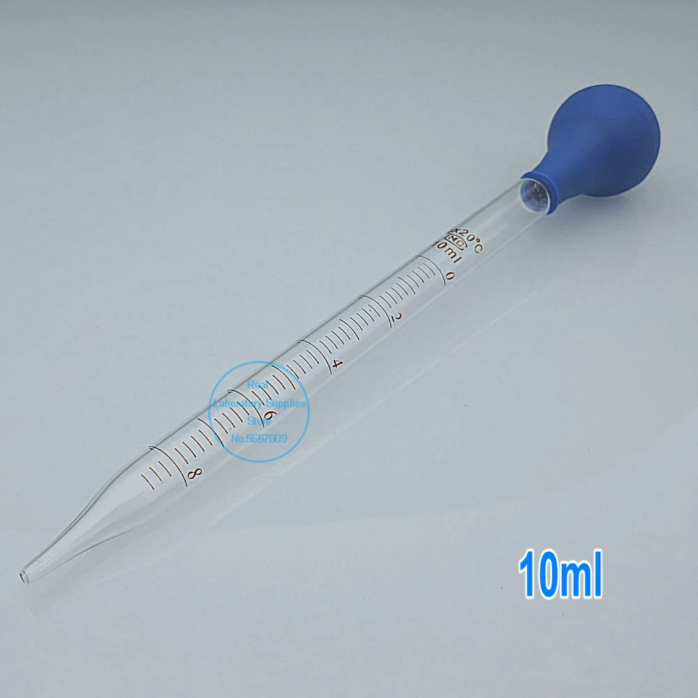 GXGM Pack de 2 pipettes de Transfert, Pipette, Pipette graduée, Pipette  Cuisine, pipettes 10 ML,Livrées avec Pinceau Compte-Gouttes : :  Commerce, Industrie et Science