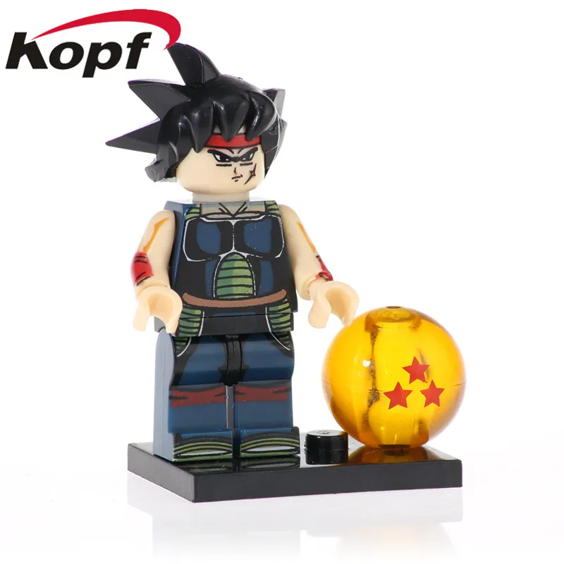 20 шт. PG1461 Dragon Ball Goku Black Nappa Son Goku Burdock Torankusu Android 18 строительные блоки куклы кирпичики для детей игрушки - Цвет: PG1460 20Pcs No Box
