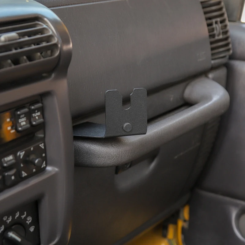 Cb микрофон держатель ручной микрофон радио Walkie Talkie кронштейн для Jeep Wrangler Tj 1997-2006 автомобильные аксессуары