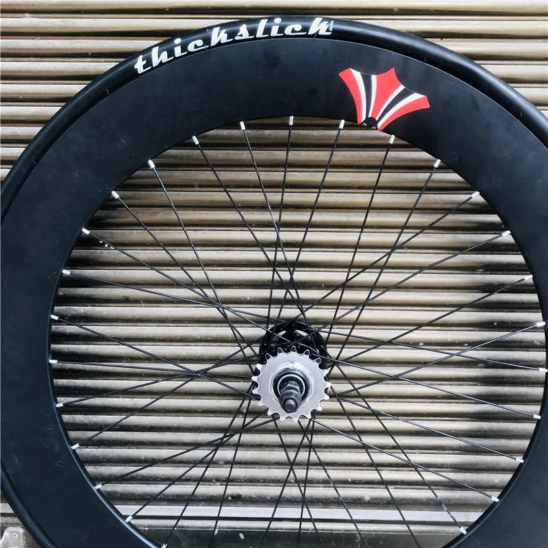 【前後】paul トラックハブ32h 使用ピストホイールセット 前後】paul トラックハブ32h 使用ピストホイールセット