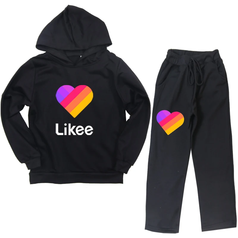 Модный детский хлопковый костюм в русском стиле Likee для мальчиков и девочек