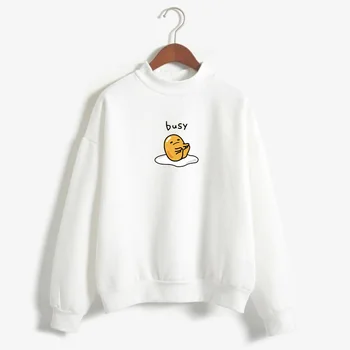 

2019 autumn and winter version of the clothes Very busy egg cute cartoon kawaii sweatshirt cute cartoon kawaii sweatshirt women'
