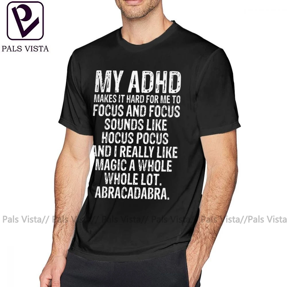 Adhd t shirt funny Clearance