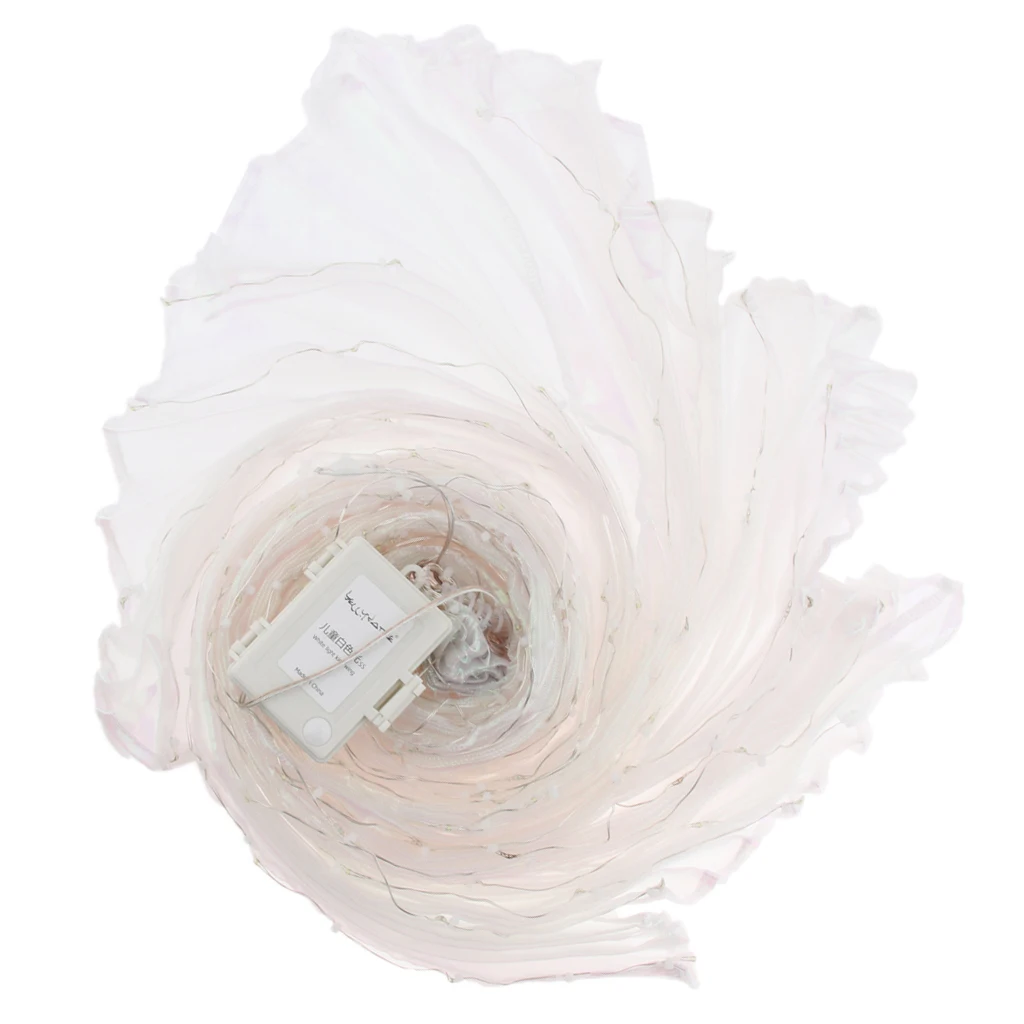 LED Isis Wings Glow Light Up Belly Dance Costumes With Sticks Performance