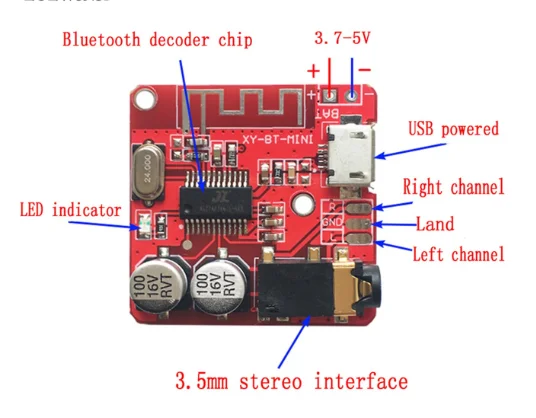10 шт. плата аудиоресивера Bluetooth 4 1 mp3 беспроводная стерео музыкальная