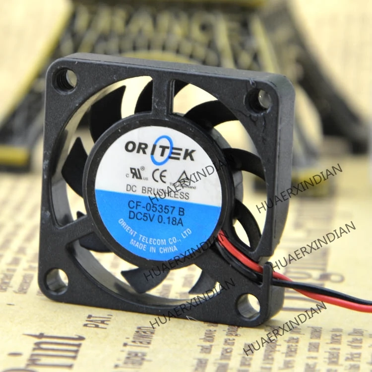 

Original NEW ORIENT CF-05357B 5V 0.18A 3507 3.5cm Motor protection cooling Fan