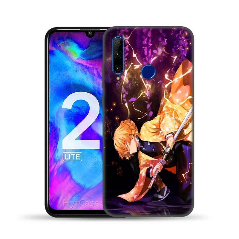 huawei silicone case Demon Slayer Japan Anime Phone Case For Huawei Honor 30 20i 10i 30i 9X 8X 8C 10X Honor20 Mate 20 10 Lite Pro Soft Silicone Cover cute phone cases huawei Cases For Huawei