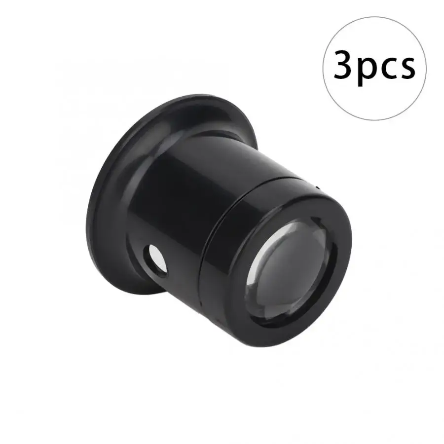 Watch Repair Tool 3Pcs 10x Watch Magnifying Glasses Anti-Dazzling Repair Magnifier Jewelry Loupe Tools Watch Part for Watchmaker