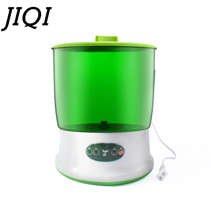 110V/220V Bean Sprouts Maker Thermostat Green Vegetable Seedling Growth Bucket Automatic Electric Sprout Bud Germinator Machine