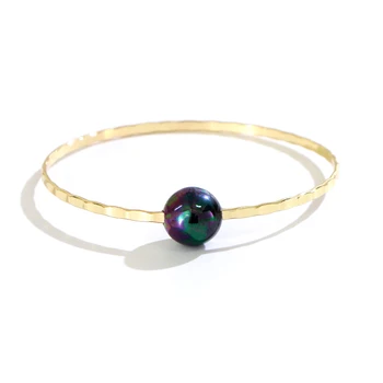 

Say Hello Inner Diameter 4-10CM 1PC Polynesian Hawaiian Samoa Marshall Simple Pearls Men Woman Bracelet Bangle K6502