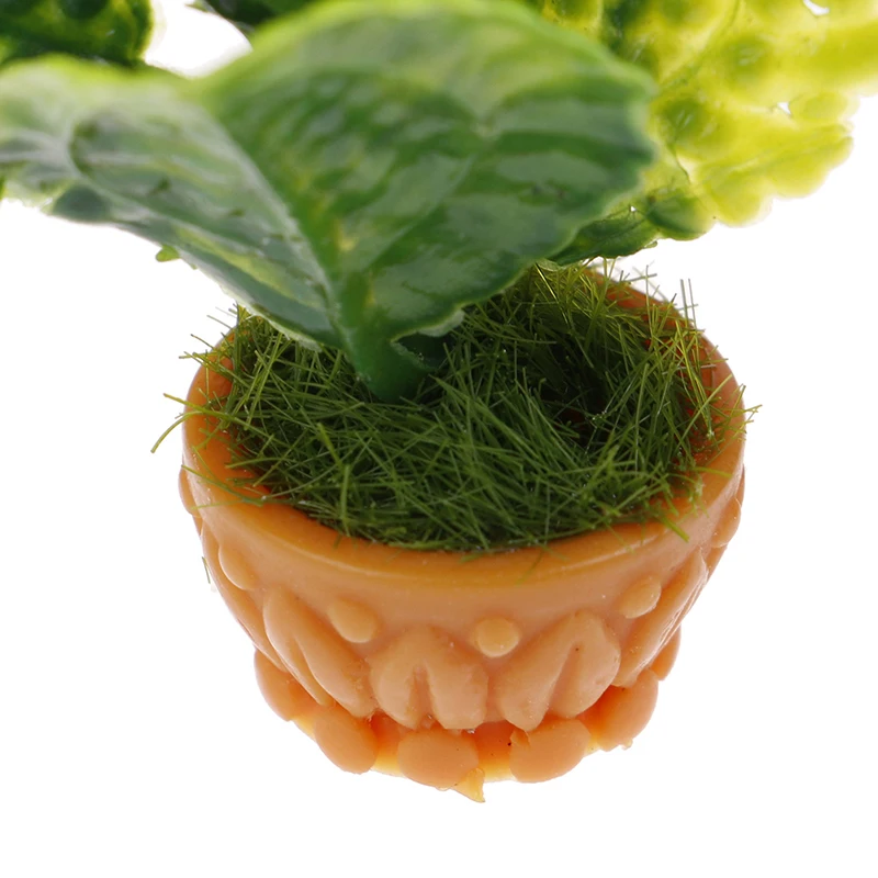1 шт. Горячая DIY кукольный домик микро пейзаж Сад Горшечное растение Цветочные коробки растения украшения аксессуары модель