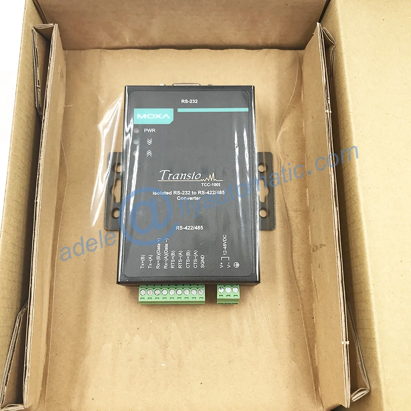 TCC-100I Moxa TCC-100 серии изолированный Двунаправленный конвертер converter в RS-422/485 |