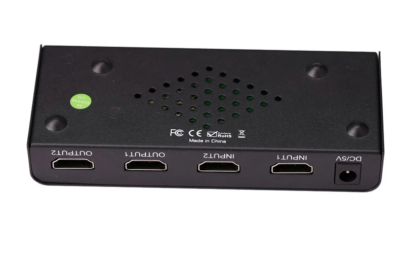 2x2 HDMI сплиттер Переключатель HDMI 2,0 4K 60Hz HDMI 1,4 сплиттер коммутатор 1X2 HDMI аудио видео конвертер адаптер 3D 1080p 4K x 2K 1X4