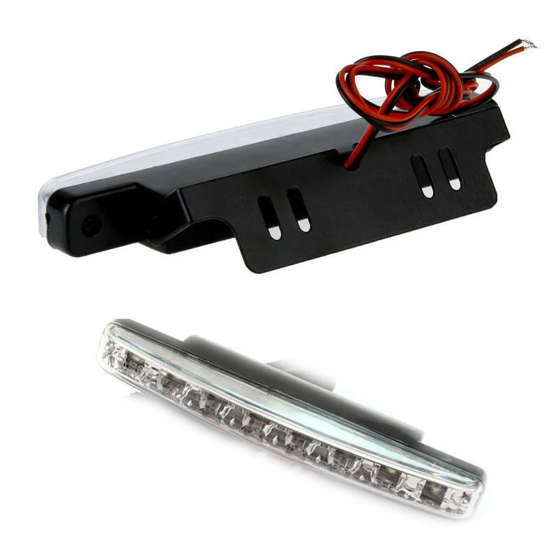 8 светодиодных дневных ходовых огней для автомобиля DRL светильник