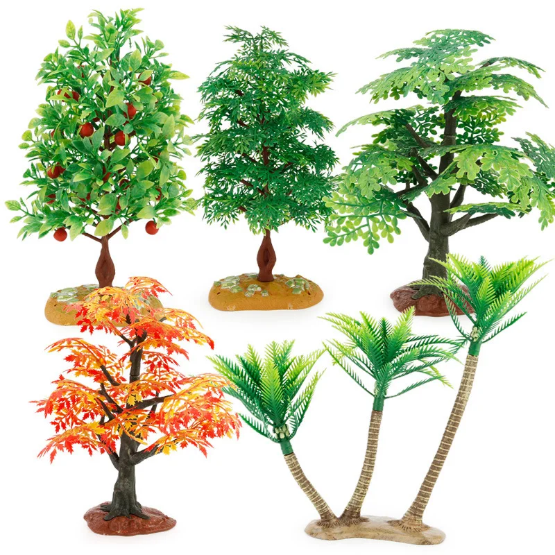 

Multi-Model Plastic Trees Plant Model-Collocation Dinosaur Scene Car Parking Lot Toy