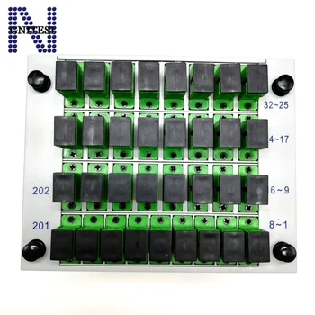 

Free shipping 1*32 SC PLC Fiber Optic Splitter Box,SC-APC Box Cassette Card Inserting Fiber Tool