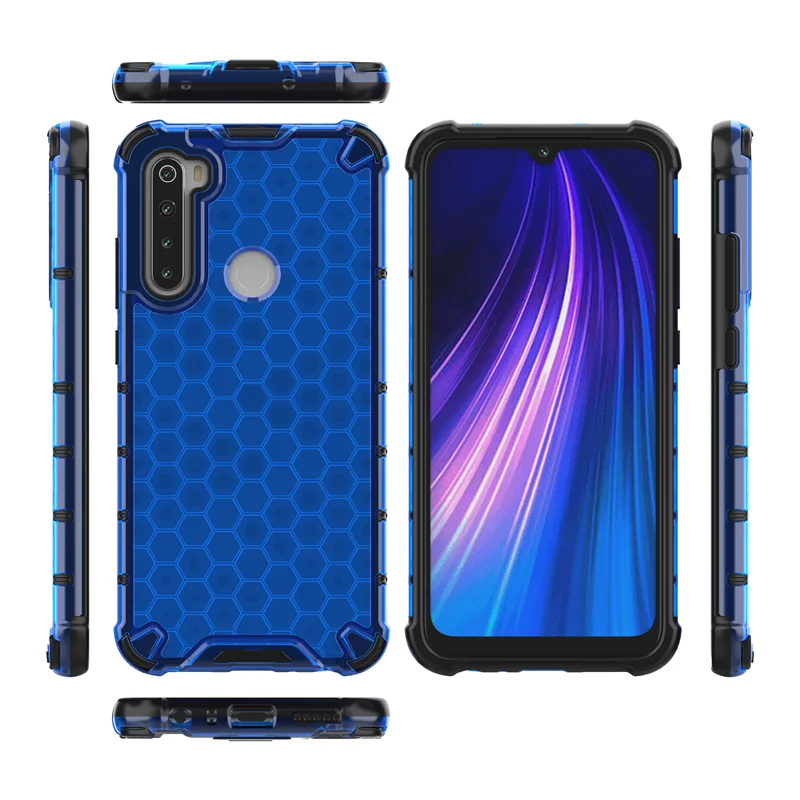 Чехол для Xiaomi Redmi Note 9 9s 8 8T 7 Pro прозрачный бронированный чехол X10 K30 K20 8A 7A Mi 10 CC9 CC9E A3