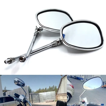

Universal 10mm motorcycle rear view mirror oval rear view mirror for BMW F800GS F800R F800GT F800ST F800S F700GS F650GS