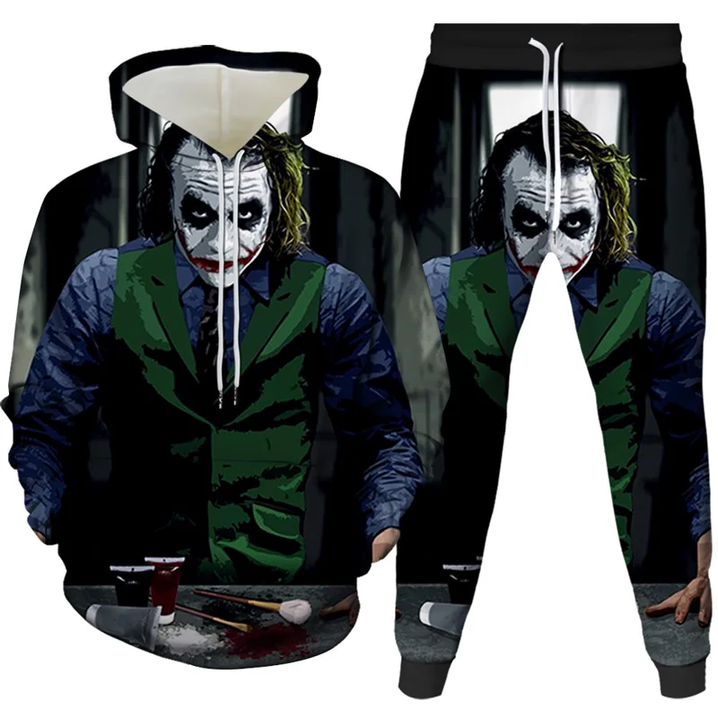 

Movie Stephen King ITThe Clown Pennywise 3D printing Hoodies Cosplay Costume Men Women Cartoon Clown Halloween Sweatshirt